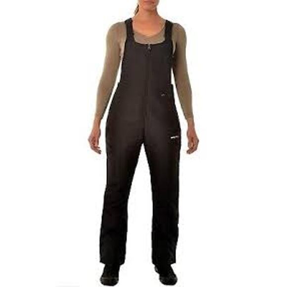 Arctix Women’s Insulated Snow Bib Overalls Black Size Small S Regular 5K - Picture 1 of 6